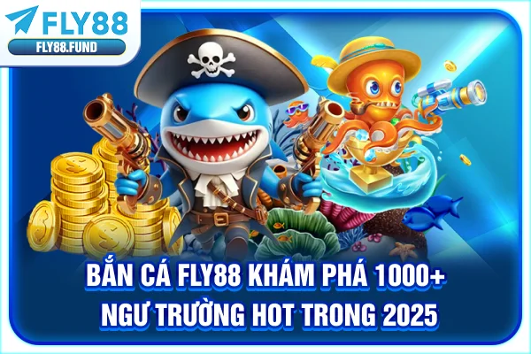 Bắn Cá Fly88 - Khám Phá 1.000+ Ngư Trường Hot Trong 2025