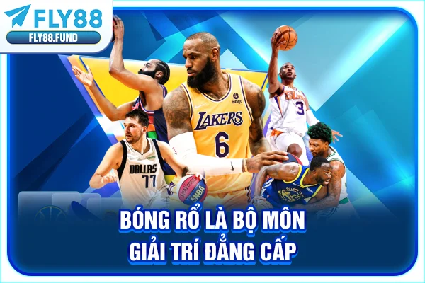 Bóng rổ là bộ môn giải trí đẳng cấp