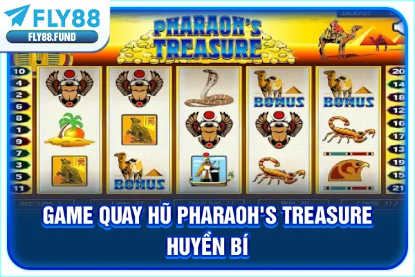 Game quay hũ Pharaoh’s Treasure huyền bí