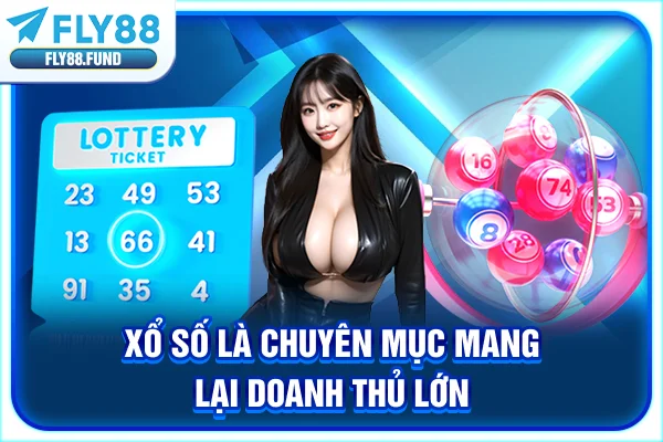 Xổ số là chuyên mục mang lại doanh thu lớn Xổ số là chuyên mục mang lại doanh thu lớn