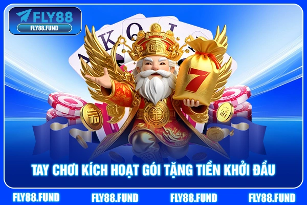 Tay chơi kích hoạt gói tặng tiền khởi đầu